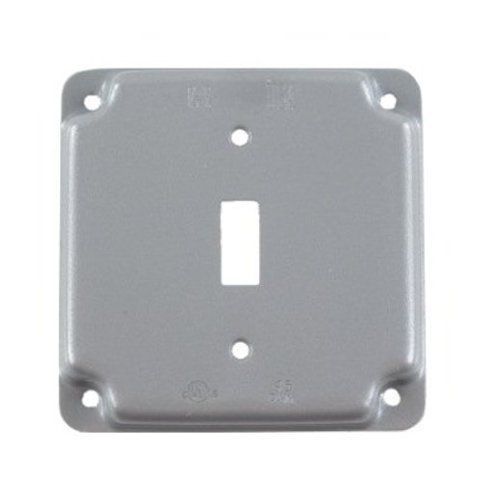 4&#034; raised single toggle receptacle cover for sale