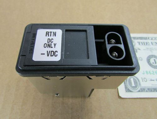 New Tyco / Corcom Power Entry Connectors with EMI RFI Filter C1201A 3A Fused