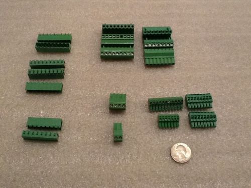 Lot of 19 phoenix contact terminal blocks (different types) for sale