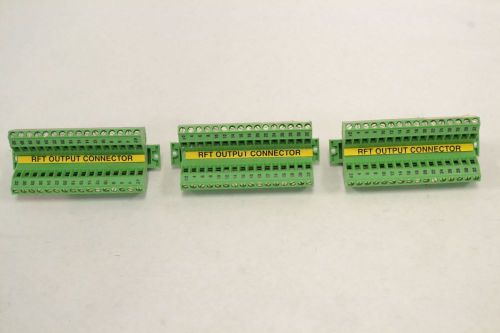 LOT 3 PHOENIX CONTACT 2285470 SFLY 2.5/F32/ZD OUTPUT CONNECTOR TERMINAL B299273