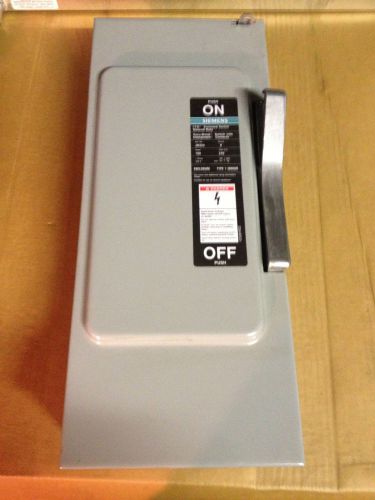 ITE Siemens JN323 100 amp 240V Type 1- Enclosed Switch General Duty