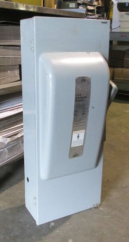 Siemens/i.t.e. enclosed safety switch 200a, 600v, 3 phase  cat# f354  .. vw-310 for sale