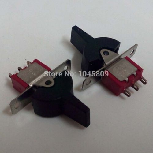 10pcs SPDT Push (ON)-OFF-(ON) Switch Mini Switches Mark UL Black Toggle Switch
