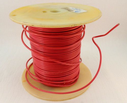 Hi tech cable corp wire 12 awg solid copper 600 volt thhn/thwn-2 pink part spool for sale