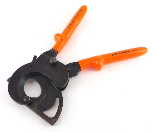 FACOM 414.52 AVSE 1000 Volt 2&#034; Capacity Ratcheting Insulated Cable Cutter 1Y