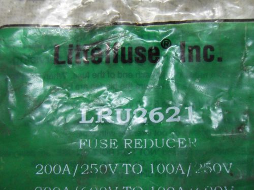 (X6-4) 1 NIB LITTELFUSE LRU2621 FUSE REDUCER