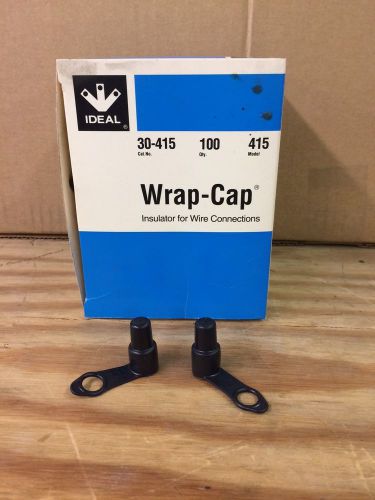 Ideal 30-415 Wrap-Cap Insulator for wire connectors - Box of 100 NEW-RARE