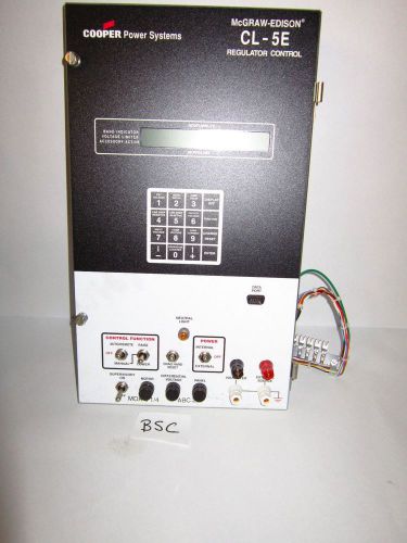 Cooper Power Systems CL-5E Regulator Control