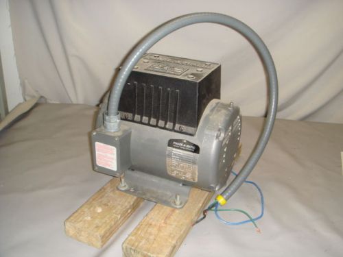 Phase-A-Matic Model R5 3 Phase Rotary Converter 5 HP