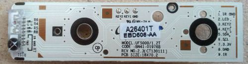 SAMSUNG UA50F6700 POWER BUTTON IR BOARD BN96-26401T UF5000 BN41-01976B A26401T