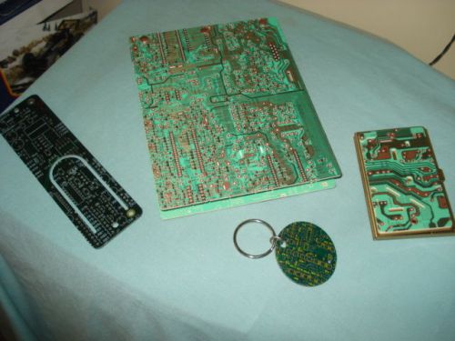 PC BOARD - NOTE PAD - BUSINESS CARD - STRAIGHT EDGE - KEY CHAIN