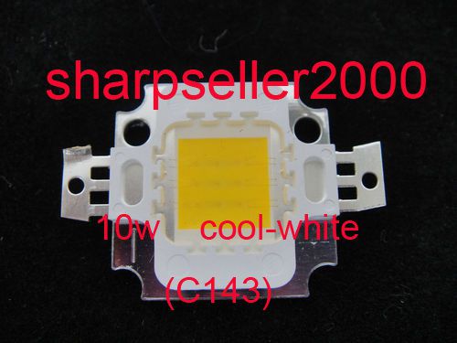 Lot5 10W LED Cool White High Power Bright 900LM LED Lamp SMD Bulb Chip 9v-12V DC