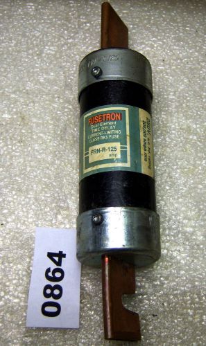 (0864) fusetron frn-r-125 fuse for sale