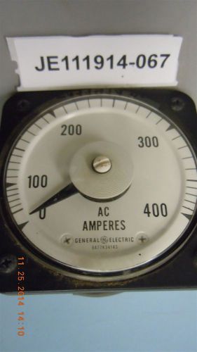 GE AC AMMETER 103131LSSC2 40/70 HZ RATING 0-5.0 A