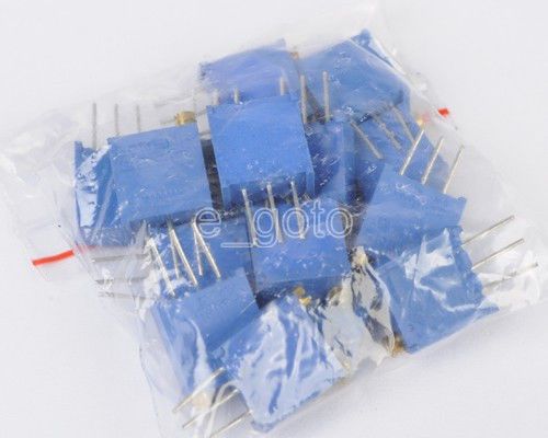 15 values 3296 trimmer trim pot resistor potentiometer kits each 1 for sale