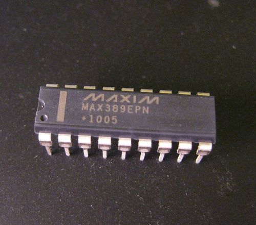 1pc. MAX389EPN High Voltage Fault Protected Analog Multiplexer 4-ch Differential