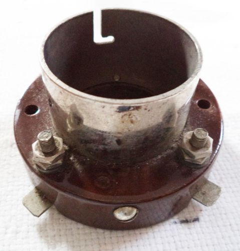 Leeds radio jumbo 4-pin bayonet type tube socket similar to 123-0211-001  n/r for sale