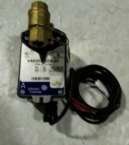 Johnson controls va9203-aga-2z electric ball valve spring return actuator for sale