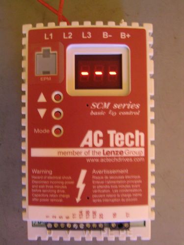 AC Tech SM210 208/240V 1HP AC Drive *tested*