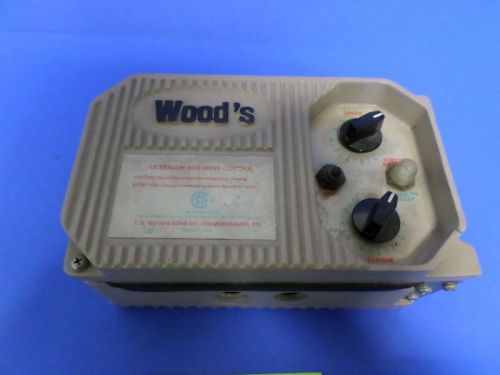 Woods ultracon scr drive control 3033fdr 1/4-1/3hp nnb for sale