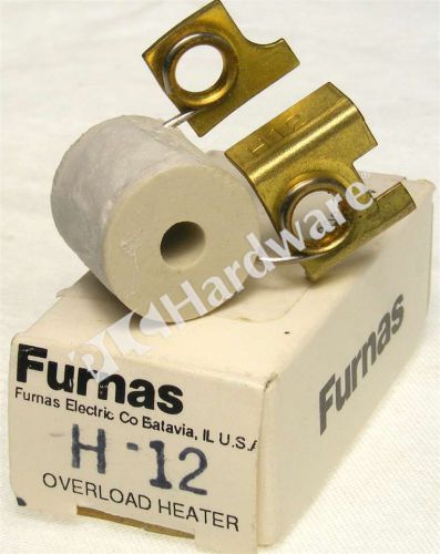 New Furnas H12 Thermal Overload Heater Element 2.52-2.71A, Qty