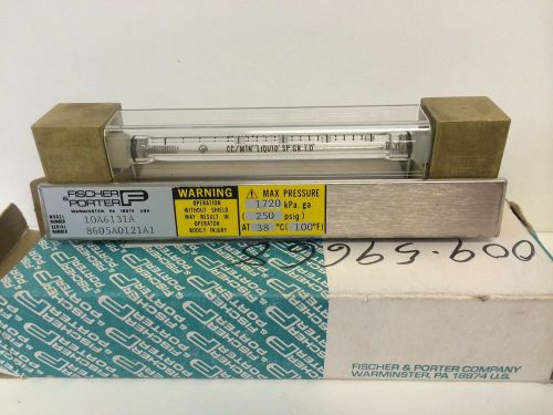 NEW OLD STOCK IN BOX FISCHER &amp; PORTER FLOW RATE METER FLOWMETER 10A6131A