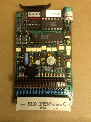 BALOGH CEPR95/P OMB Tag Reader Control Board $ 200.00