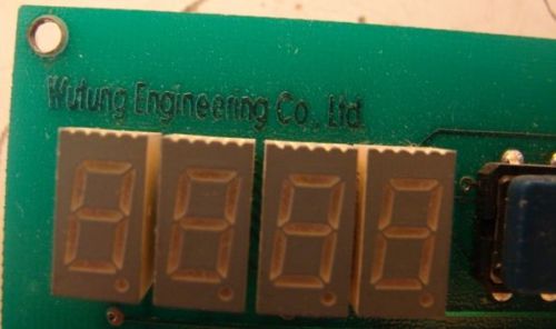 Wutung engineering co. wt6000 pcb-2 wt 6000-1 board for sale