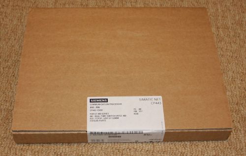 Siemens 6GK7443 1EX30 0XE0 Simatic CP443-1 Communication Module Factory Sealed