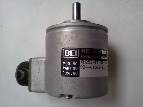 BEI Motion Systems XH25E-F1-SS-512-ABZC-7406R-LED-SM18-S Encoder 924-01002-623