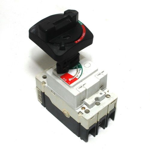 Cutler-Hammer Circuit Breaker E125B EGB3080FFG, 80 Amp, 3 Pole + rotary handle