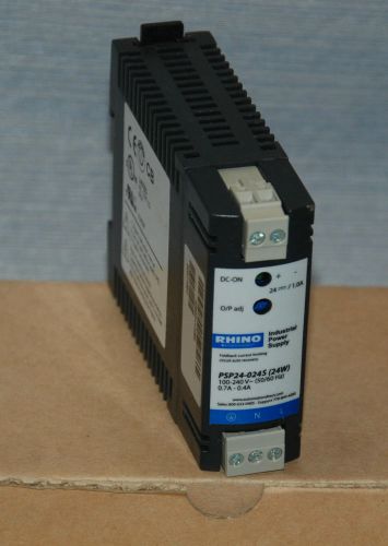 AUTOMATION DIRECT RHINO PSP24-024S POWER SUPPLY (AB3)