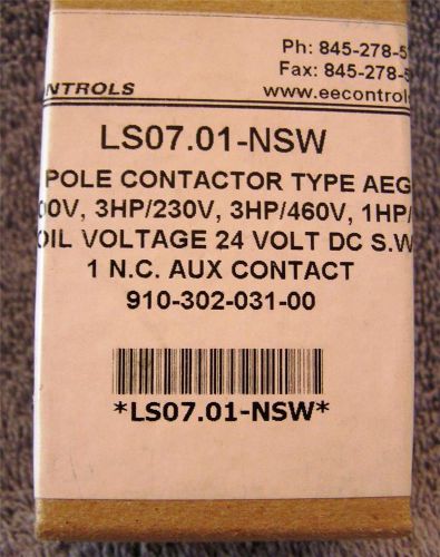 Aeg ls07.01-nsw 3 pole contactor for sale