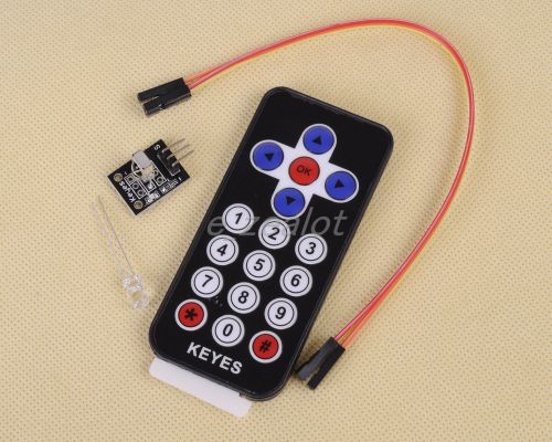 Infrared wireless remote control kits for arduino avr pic for sale