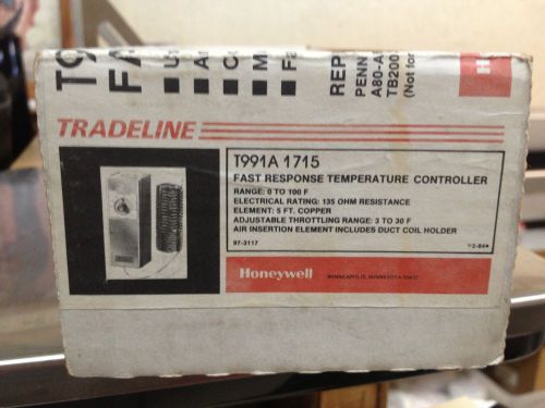 HONEYWELL T991A 1715 FAST RESPONSE TEMPERATURE CONTROLLER LOT OF 2