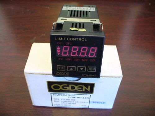 Ogden ETR Temperature Controller, ETR-9040-411B