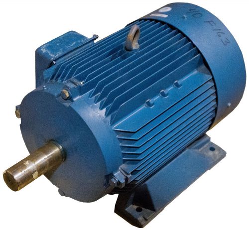 G.e.c alpak d286t induction motor, 1740 rpm, 30 hp for sale