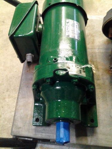 Sumitomo S-TC-F SM-CYCLO Induction Motor 1/4 HP with HM-3090-AS Gear Reducer