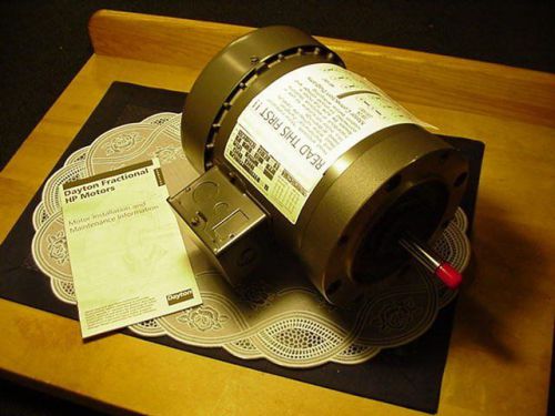 Dayton 3N724 Industrial Motor 3/4 HP 3450/2850 RPM, 3Ph, 208-220/440 NEW IN BOX!