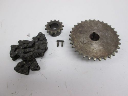 New lantech 14881 462-30000466 kit chain 4x3/4x1-3/16 in sprocket d256986 for sale