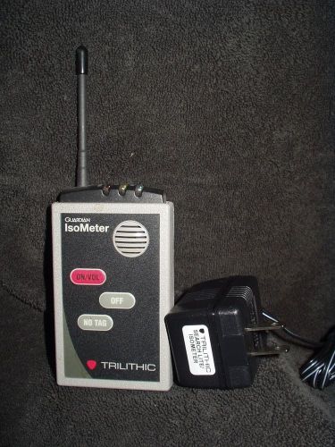 Trilithic guardian isometer w/ charger &amp; manual for sale