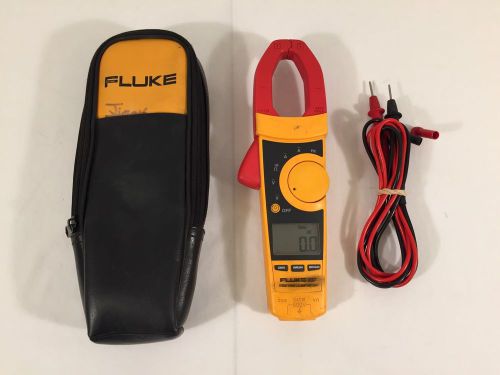 Fluke 337 True Rms Clamp Meter /  Fluke Bag / Leads / Good Condition!!!