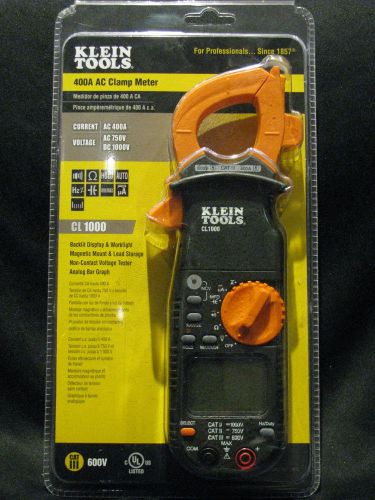 KLEIN TOOLS  CL1000 400 AMP Clamp Meter Electrical Tester NEW