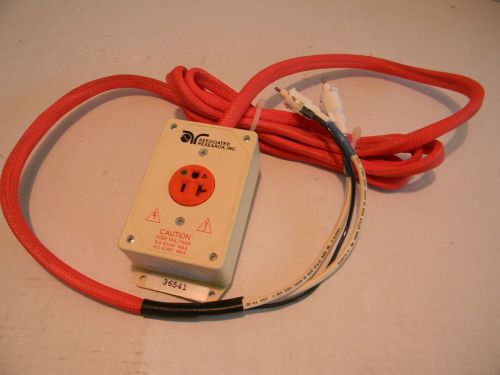 Associated Research 36541 USA Hipot Receptacle Adapter - See Photo Of Test Leads