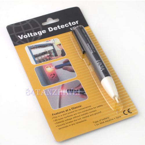 Non Contact AC 90~1000V Electric Voltage Detector Sensor Tester Pen Stick w/ LED