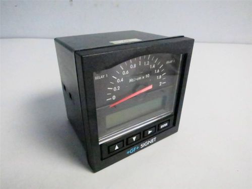 Gf signet 3-5800cr conductivity resistivity monitor 12-24v 10w (dm 30) for sale