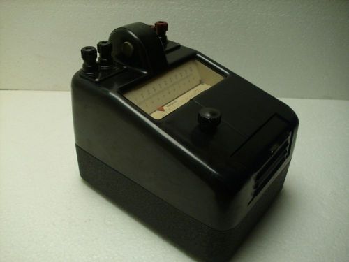 Rare Vintage C.P. Goerz Wien Galvanometer Type 167311 50&#039;s? Bakelite body