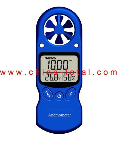 SR5803 3 in 1 Temperatrure Humidity Anemometer Wind Flow Air Velocity Meter