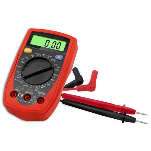Digital voltmeter ammeter ohmmeter multimeter backlit lcd ac/dc tester meter for sale