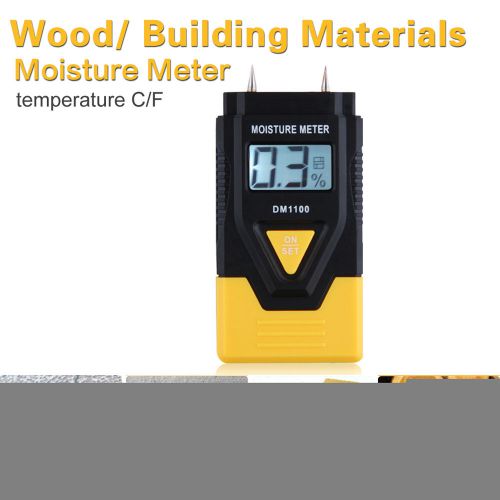 Mini 3 in 1 lcd display backlight wood/building material digital moisture meter for sale